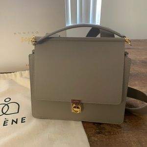 Polene Numero Sept Number Seven Taupe bag handbag